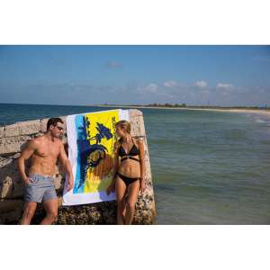 Diamond Collection Beach Towel